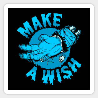 Make a Wish (blue) Sticker